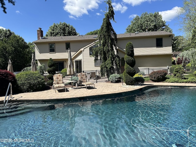 5 Stone Ln, Marlboro, NJ 07746 - view of swimming pool featuring a patio and fence