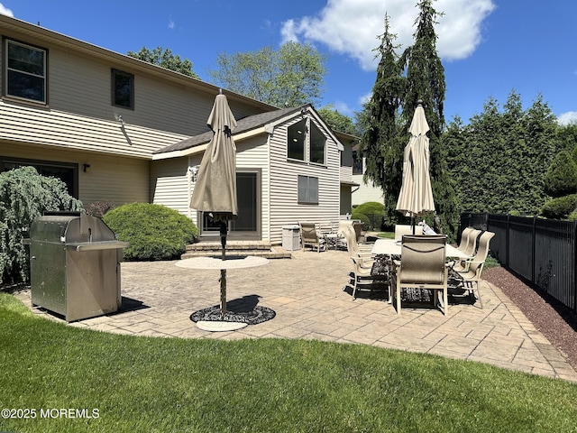 5 Stone Ln, Marlboro, NJ 07746 - view of patio featuring a grill