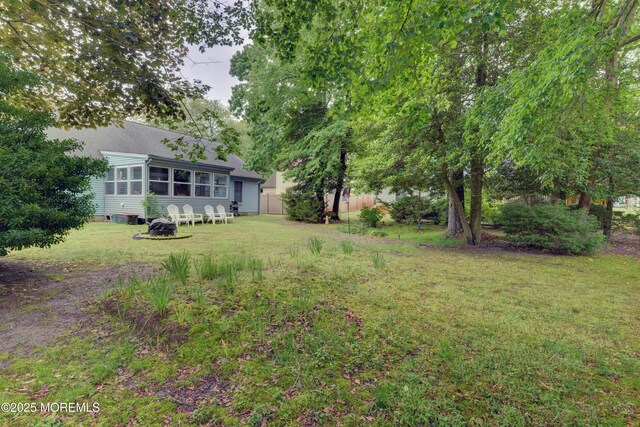 4 Capewoods Rd, North Cape May, NJ 08204 - view of yard