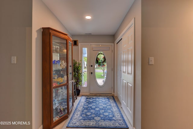 4 Capewoods Rd, North Cape May, NJ 08204 - entrance foyer featuring baseboards, light wood-type flooring, and recessed lighting