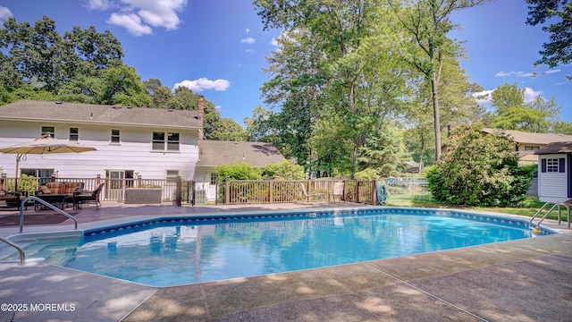 9 Toby Ter, Monroe, NJ 08831 - swimming pool featuring an outdoor hangout area