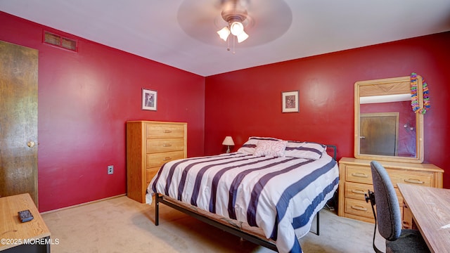 9 Toby Ter, Monroe, NJ 08831 - carpeted bedroom with ceiling fan