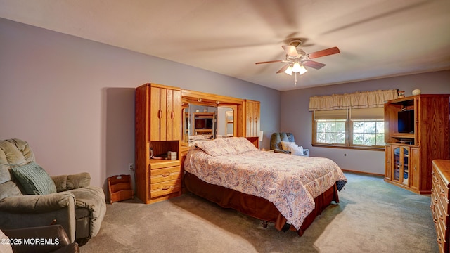 9 Toby Ter, Monroe, NJ 08831 - carpeted bedroom featuring a ceiling fan