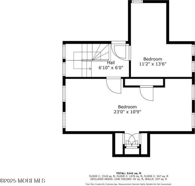 208 Ludlow Ave, Spring Lake, NJ 07762 - floor plan / room layout