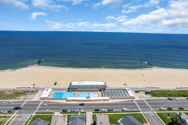 208 Ludlow Ave, Spring Lake, NJ 07762 - drone / aerial view of expansive beach