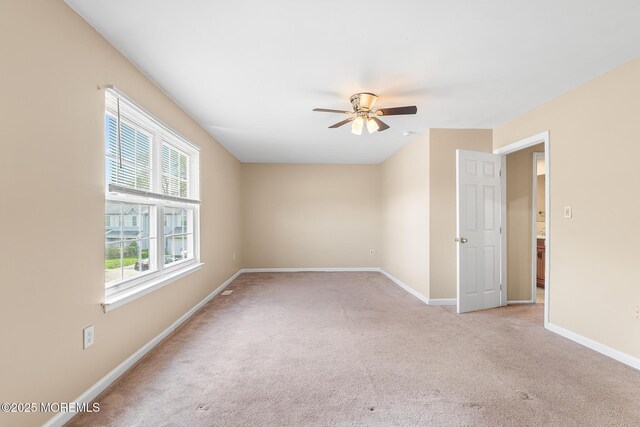 7 Sloop Sq, Freehold, NJ 07728 - spare room with a ceiling fan, baseboards, and carpet floors