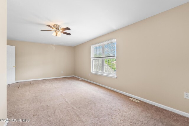 7 Sloop Sq, Freehold, NJ 07728 - carpeted empty room with ceiling fan and baseboards