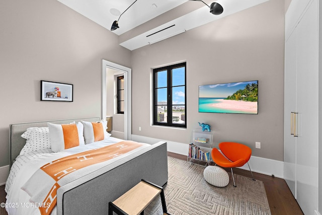 27 N Ward Ave, Rumson, NJ 07760 - bedroom featuring wood finished floors and baseboards