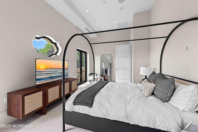 27 N Ward Ave, Rumson, NJ 07760 - bedroom with carpet flooring and recessed lighting