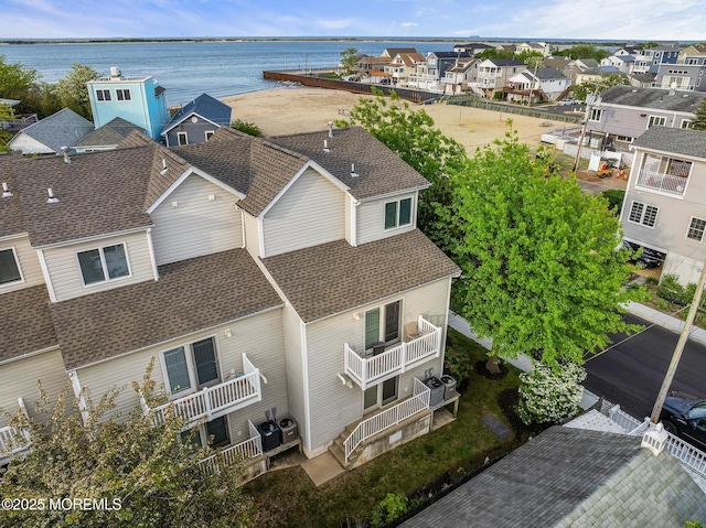 7 Beach Blvd, Highlands, NJ 07732 - aerial view of residential area featuring a nearby body of water