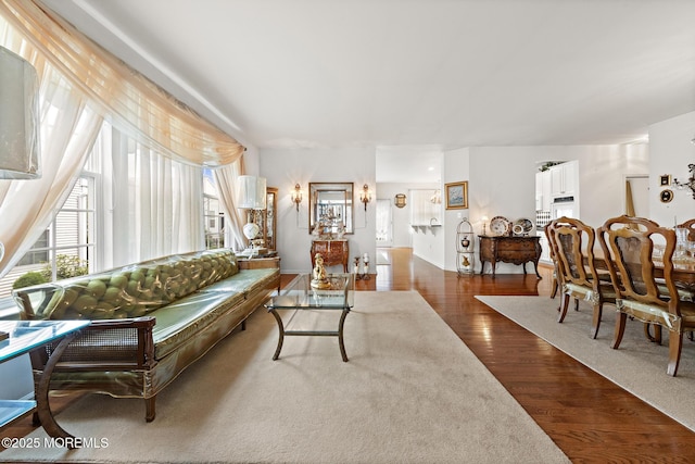 26 Masters Ct, Little Egg Harbor, NJ 08087 - living room featuring plenty of natural light and wood finished floors