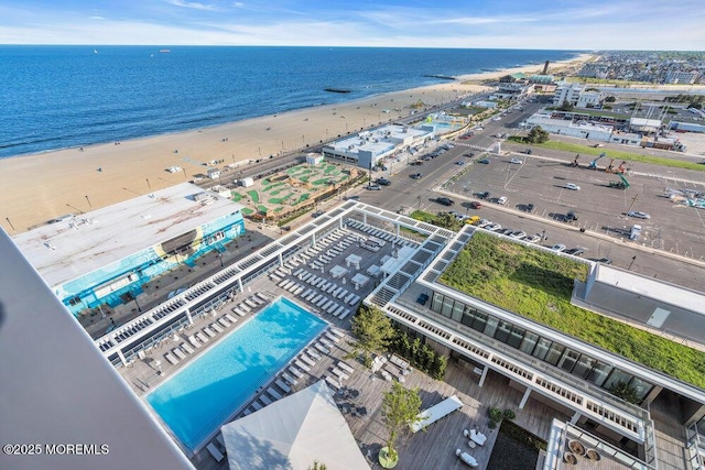 1101 Ocean Ave Unit 1403, Asbury Park, NJ 07712 - aerial view of expansive coastline and a pool