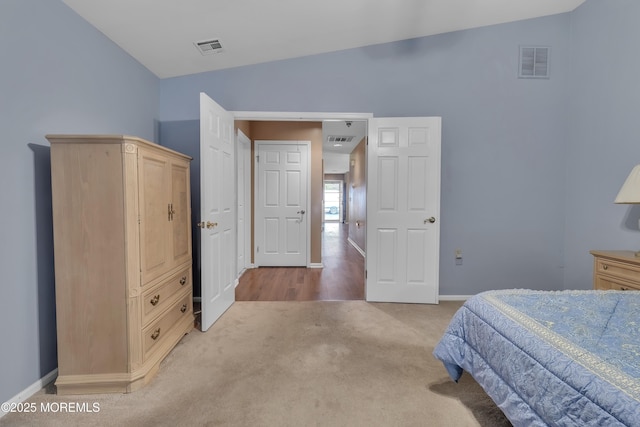 2299 Kira Ct, Toms River, NJ 08755 - bedroom with lofted ceiling, carpet floors, and baseboards