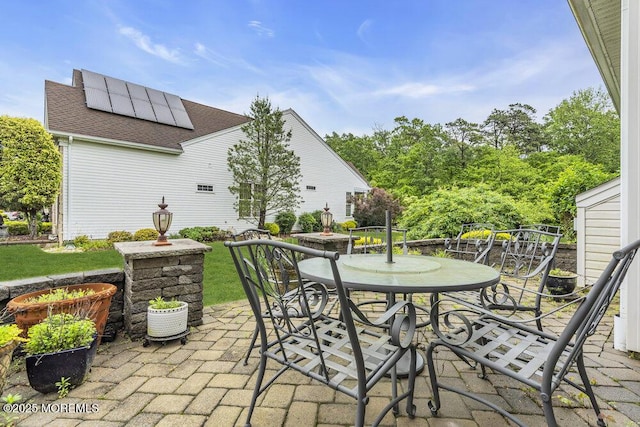 1 Lattimore Ct, Freehold, NJ 07728 - view of patio / terrace with outdoor dining space