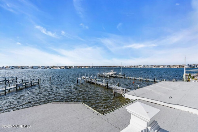 3504 Churchill Dr, Toms River, NJ 08753 - dock featuring a water view