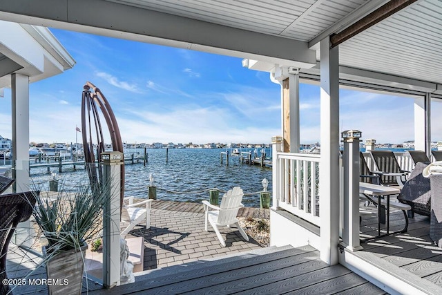 3504 Churchill Dr, Toms River, NJ 08753 - dock area with a water view