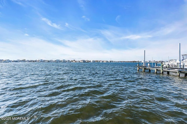 3504 Churchill Dr, Toms River, NJ 08753 - dock featuring a water view