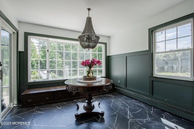 135 Rumson Rd, Rumson, NJ 07760 - detailed view of wainscoting and a decorative wall