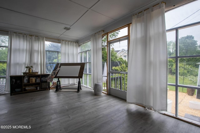 135 Rumson Rd, Rumson, NJ 07760 - sunroom / solarium featuring plenty of natural light and wood finished floors
