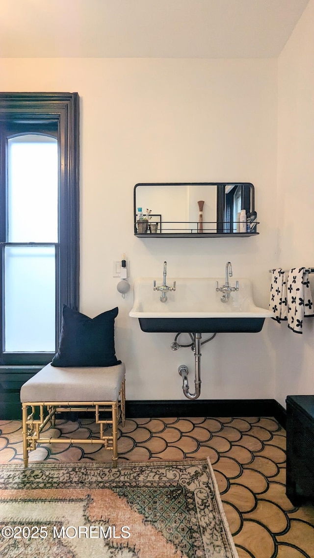130 Main St, Keyport, NJ 07735 - bathroom with baseboards