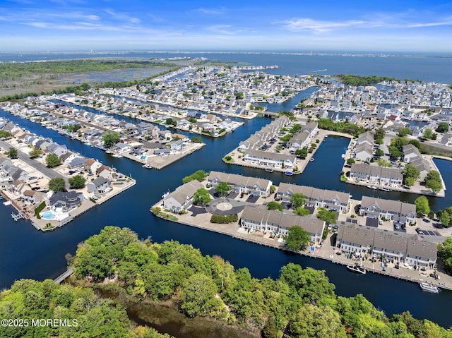 14 Osprey Ln Unit 72, Bayville, NJ 08721 - aerial overview of property's location with a nearby body of water and nearby suburban area
