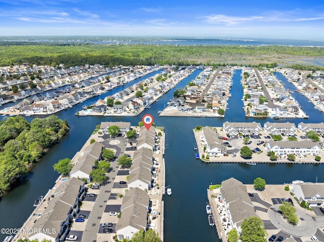 14 Osprey Ln Unit 72, Bayville, NJ 08721 - aerial view of residential area with a nearby body of water