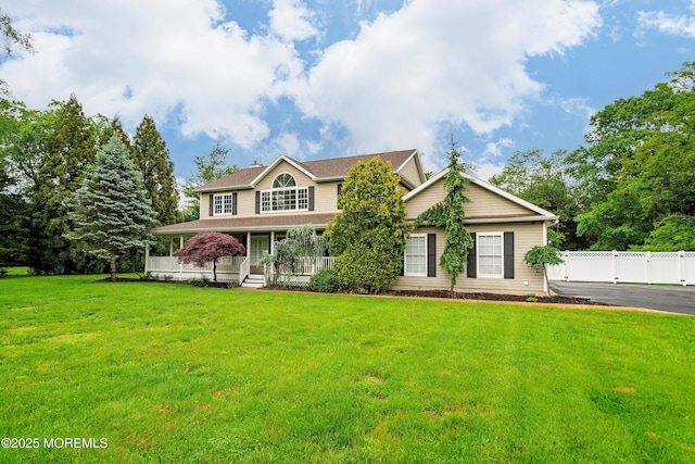 1883 Whitesville Rd, Toms River, NJ 08755 - view of front of property with covered porch and a chimney