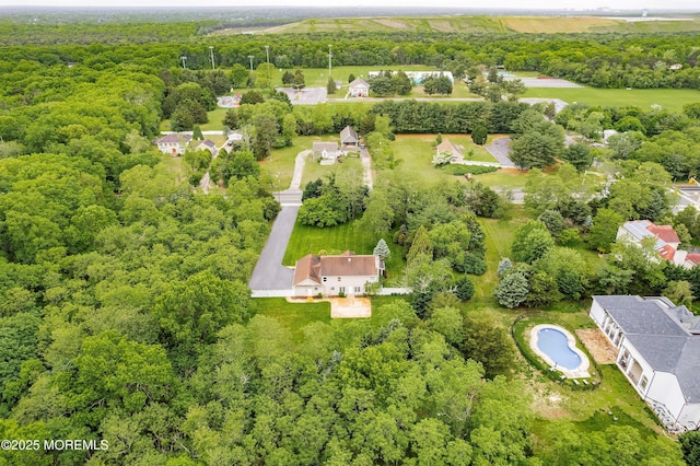 1883 Whitesville Rd, Toms River, NJ 08755 - drone / aerial view of a heavily wooded area