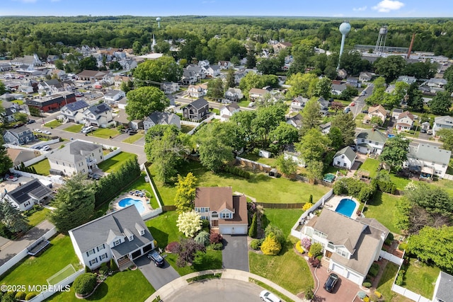 6 Palmer Ln, Englishtown, NJ 07726 - aerial view of residential area featuring a pool