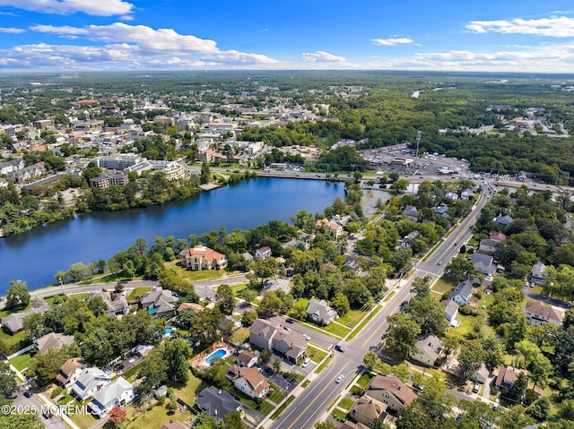 107 S Lake Dr, Lakewood, NJ 08701 - aerial perspective of suburban area with a nearby body of water