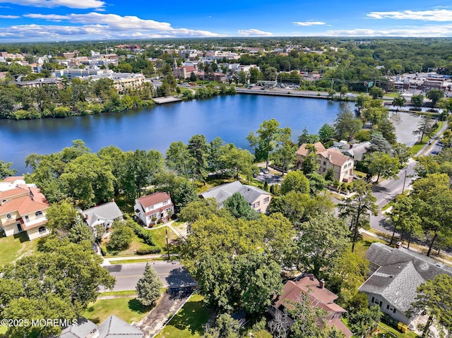 107 S Lake Dr, Lakewood, NJ 08701 - aerial view of residential area featuring a large body of water