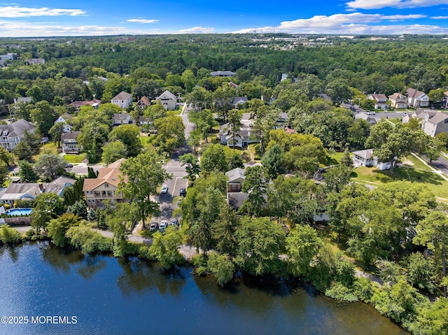 107 S Lake Dr, Lakewood, NJ 08701 - aerial perspective of suburban area with a large body of water