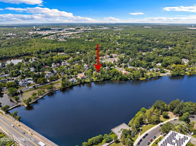 107 S Lake Dr, Lakewood, NJ 08701 - drone / aerial view of a large body of water