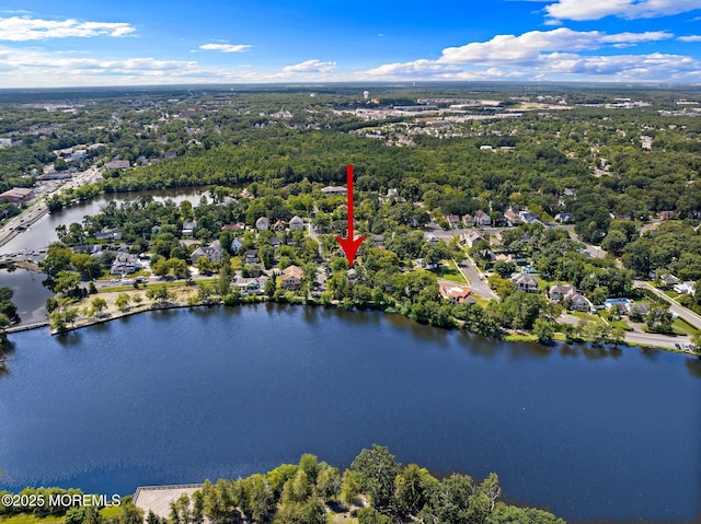 107 S Lake Dr, Lakewood, NJ 08701 - drone / aerial view of a nearby body of water