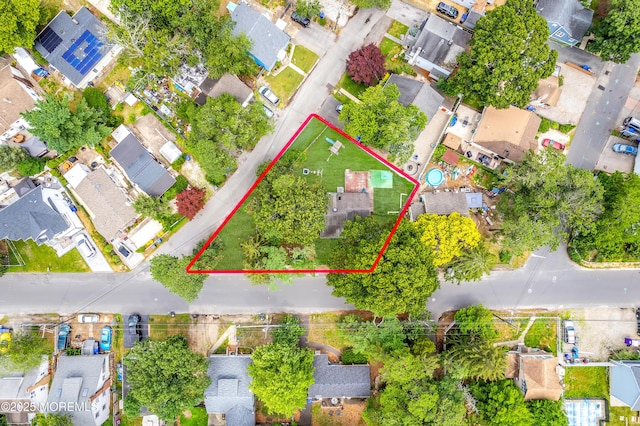 90 Dock Rd, Brick, NJ 08723 - aerial view of residential area featuring property boundaries highlighted