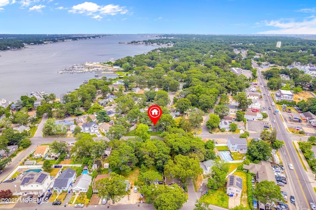 90 Dock Rd, Brick, NJ 08723 - aerial view of residential area featuring a large body of water