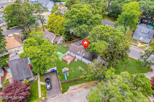 90 Dock Rd, Brick, NJ 08723 - aerial perspective of suburban area