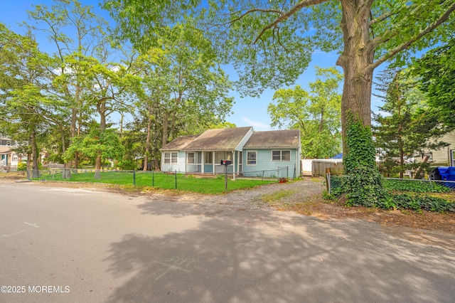 90 Dock Rd, Brick, NJ 08723 - view of front of property featuring a fenced front yard