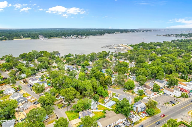 90 Dock Rd, Brick, NJ 08723 - aerial perspective of suburban area with a large body of water