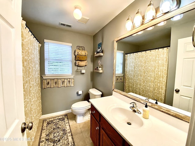 8 Augusta St, Wrightstown, NJ 08562 - full bath featuring tile patterned flooring, vanity, baseboards, and toilet