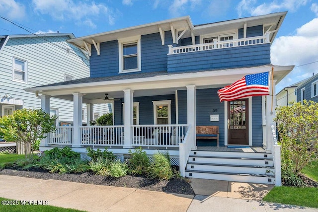 39 E End Ave, Avon-By-The-Sea, NJ 07717 - view of front of house with a porch