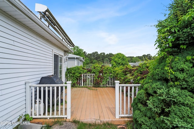 14 Tijuana Ct, Toms River, NJ 08757 - view of wooden deck
