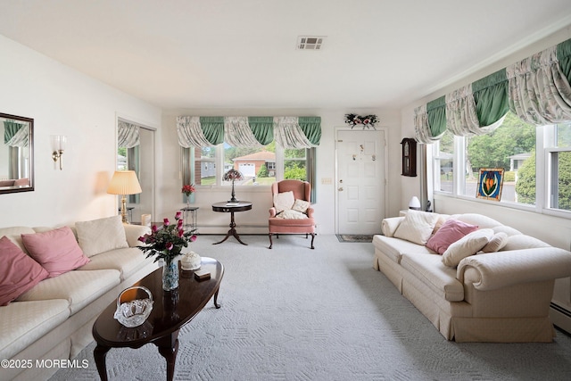 14 Tijuana Ct, Toms River, NJ 08757 - carpeted living area featuring baseboard heating