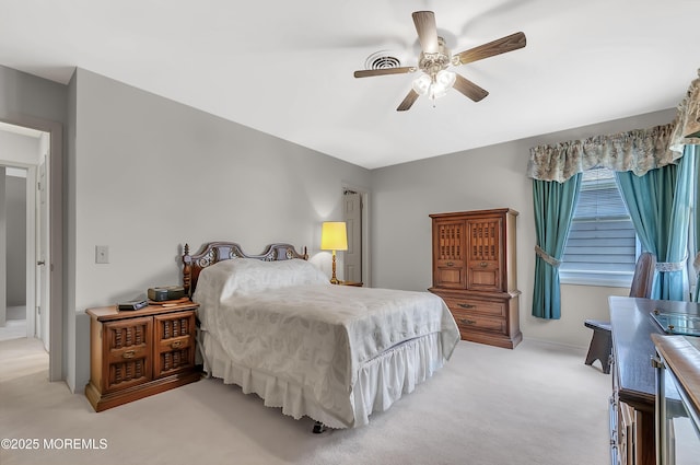3 Virgin Islands Dr, Toms River, NJ 08757 - bedroom featuring light colored carpet and ceiling fan