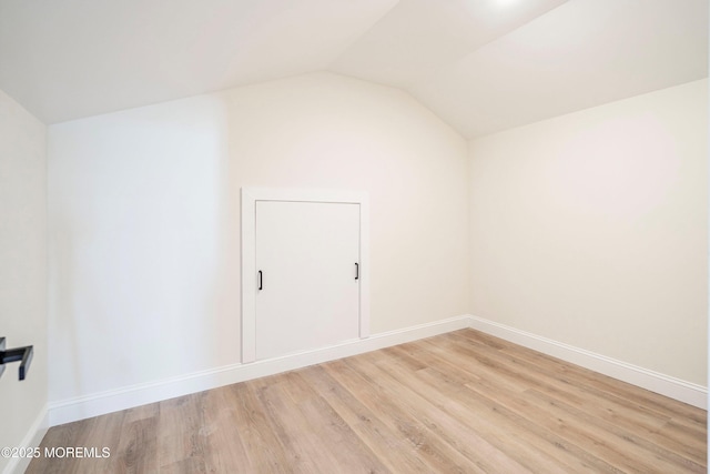51 Sampson Ave, Seaside Heights, NJ 08751 - additional living space featuring lofted ceiling, light wood-style flooring, and baseboards