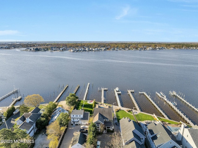 599 Point Ave, Brick, NJ 08724 - aerial view of residential area featuring a large body of water