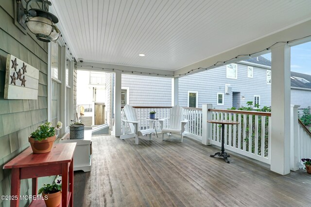 599 Point Ave, Brick, NJ 08724 - view of wooden terrace
