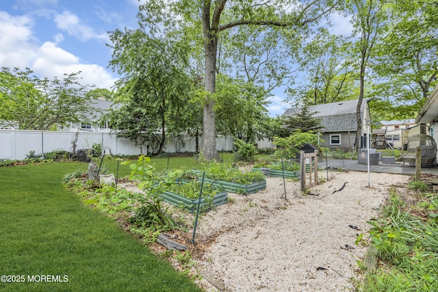 930 Devon St, Forked River, NJ 08731 - view of yard with a vegetable garden and central AC unit