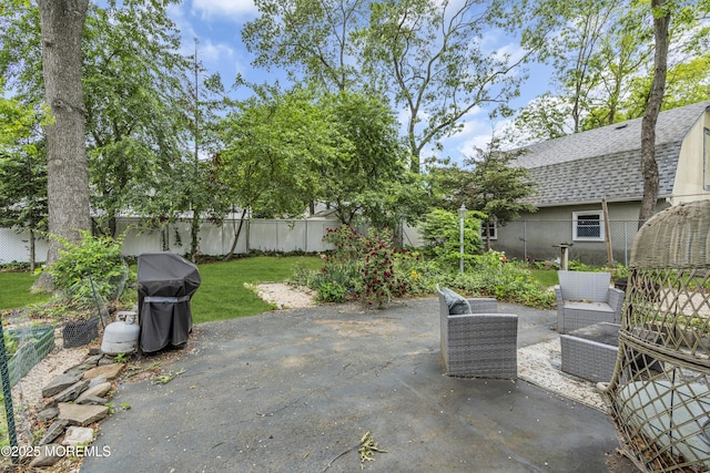 930 Devon St, Forked River, NJ 08731 - fenced backyard with a patio area and area for grilling