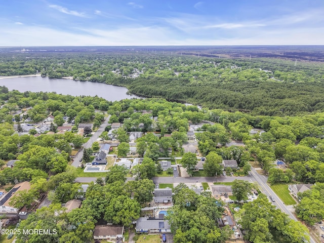 930 Devon St, Forked River, NJ 08731 - aerial view of residential area with a forest and a large body of water